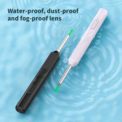 Wireless Ear Cleaner with Camera HD Earwax Remover 6 LED Lights Waterproof Otoscope Ear Wax Removal Kit for Iphone Android